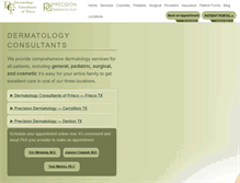 Tablet Screenshot of mydermconsult.com